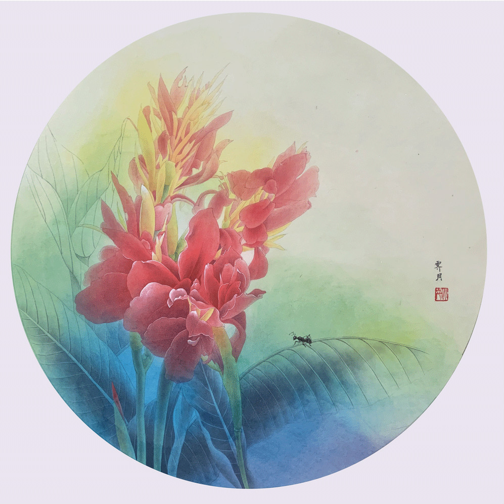 翠袖红妆